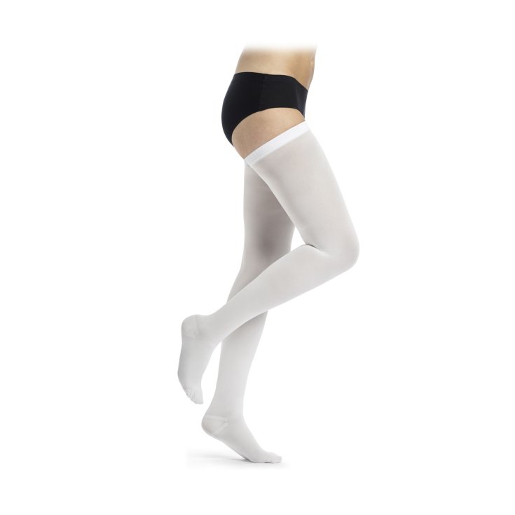 Thrombo-X Coscia Bianco S Normale Sigvaris 1 Paio