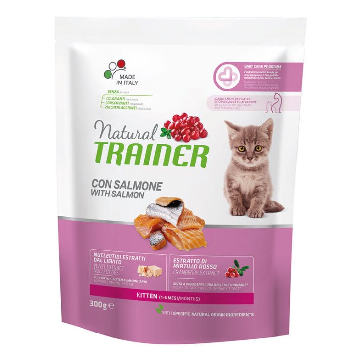 Natural Kitten con Salmone - 300GR