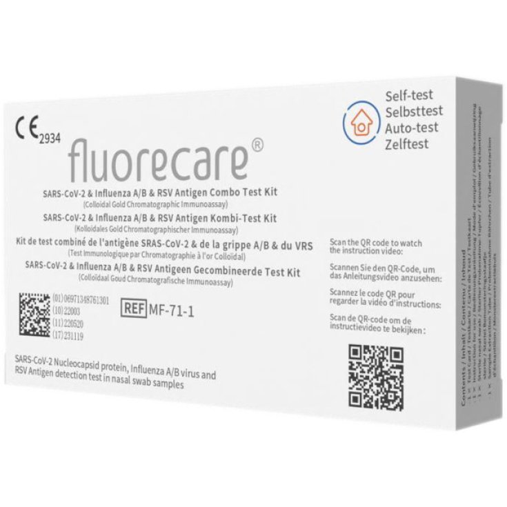 fluorecare&reg; SARS-CoV-2 & Influenza A/B & RSV