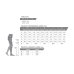 Micro 191 Collant Beige Max XS Lungo GloriaMed&reg;