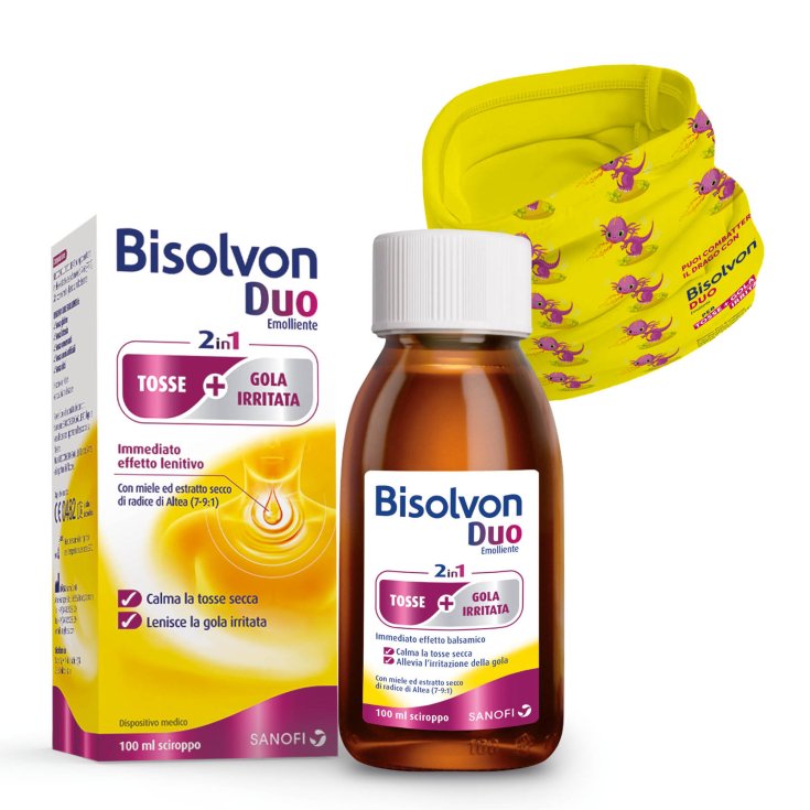 Bisolvon Duo Emolliente 100ml + Scaldacollo