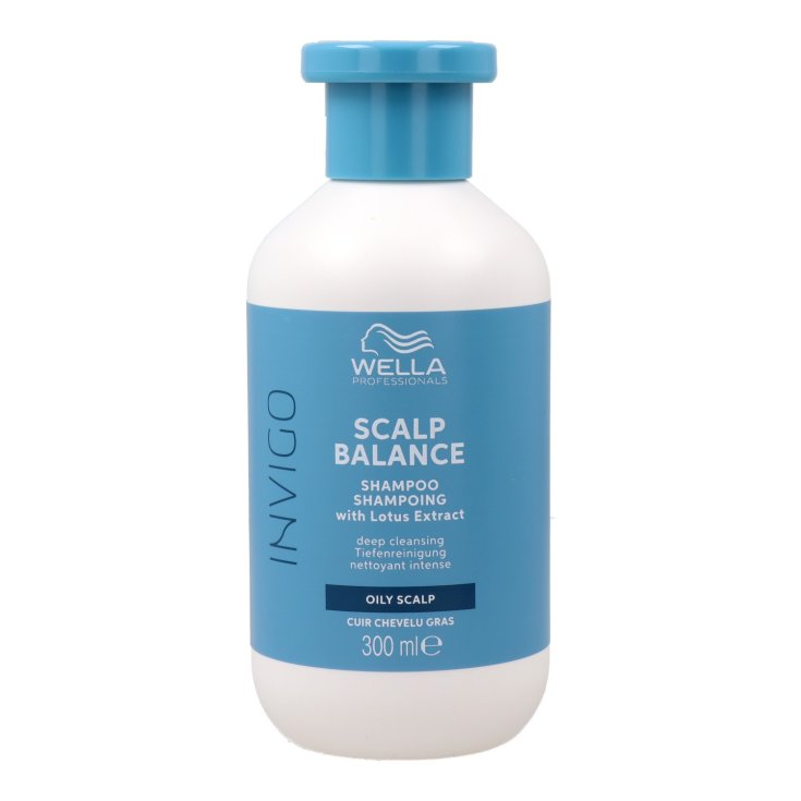Scalp Balance Deep Clean Shampoo Antiforfora Capelli Grassi Invigo Wella 300ml