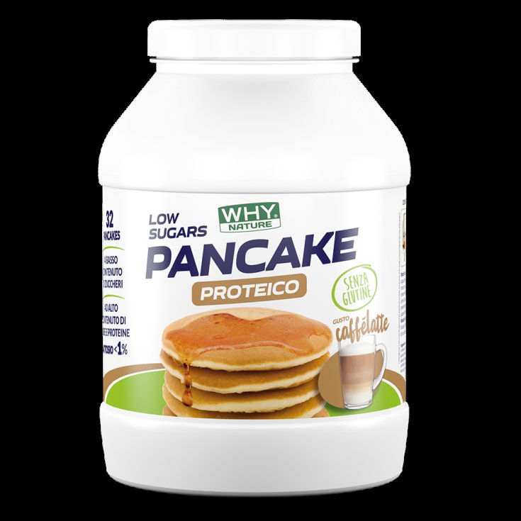 Pancake Proteico Caffelatte WHY Nature 800g
