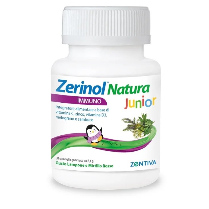 Zerinol&reg; Natura Immuno Junior ZENTIVA 30 Caramelle