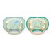 AVENT Succhietto&nbsp;Ultra Air Night Time 0-6m Stella Cometa/Gufo Philips 2 Pezzi