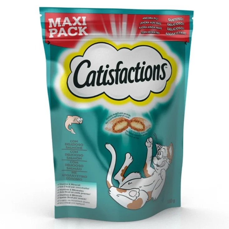Catisfactions al Salmone Maxi Pack - 180g