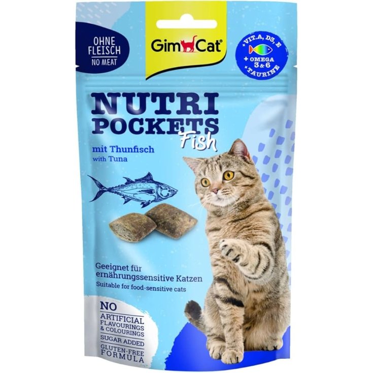 Nutri Pockets Fish Tonno GimCat 60g