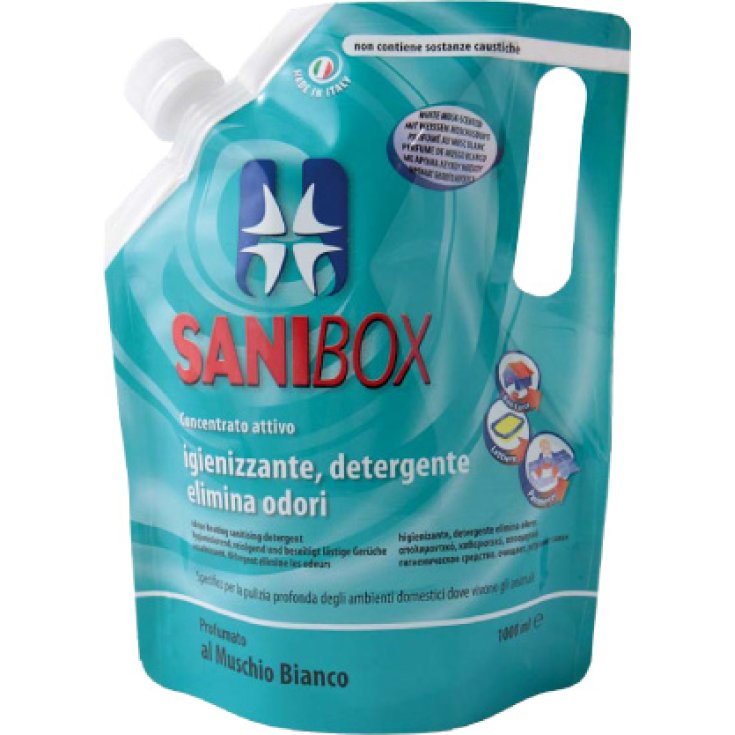 Detergente Muschio Bianco Sanibox 1000ml