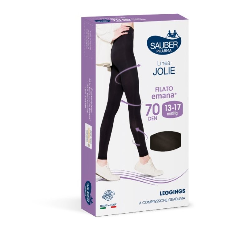 Leggins Emana 70 Jolie Nero Tg.M&nbsp;Sauber