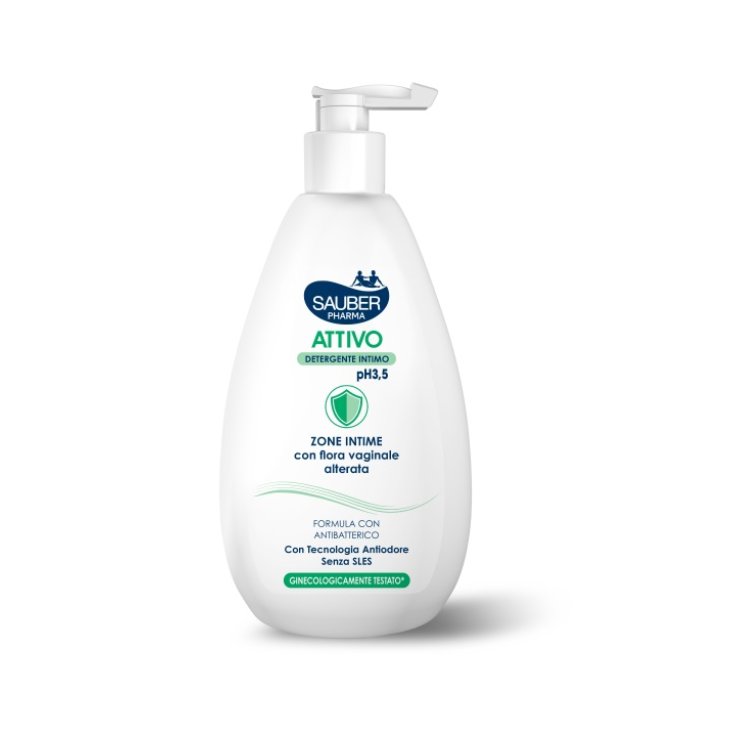 Detergente Intimo Attivo pH 3,5 Sauber 500ml