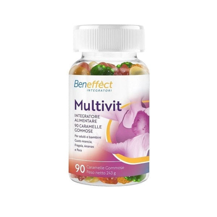 Multivit Beneff&egrave;ct 90 Caramelle-Gommose