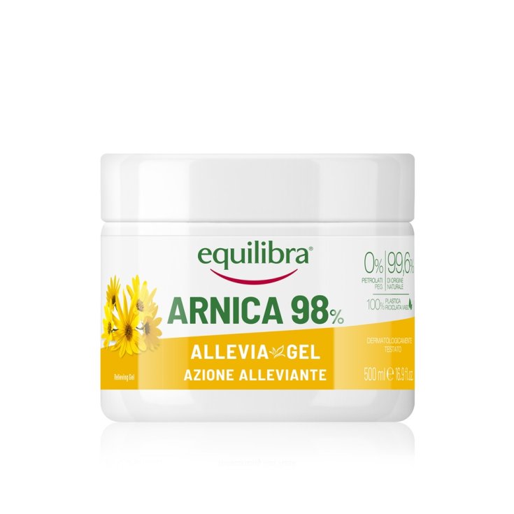 Allevia Gel Arnica 98% Equilibra 500ml
