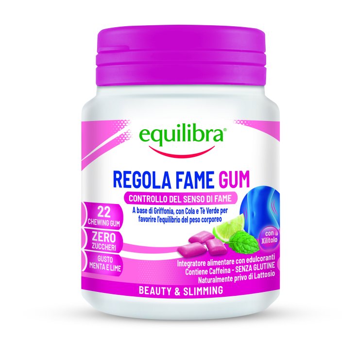 Regola Fame Gum Equilibra 22 Gomme da Masticare