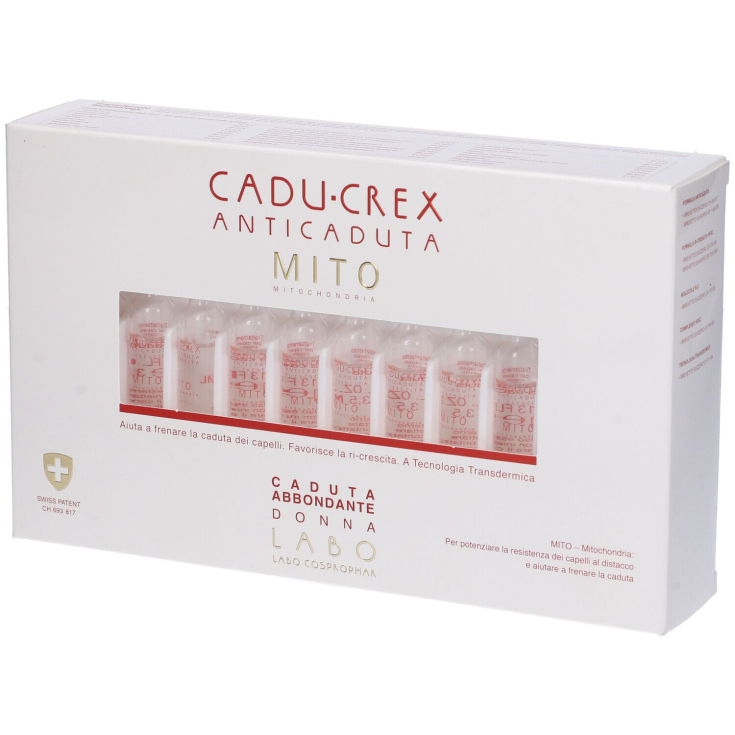 Cadu-Crex Anticaduta Mito Caduta Abbondante Donna 20 Fiale