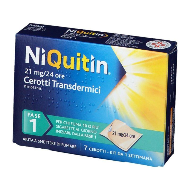 NiQuitin 21MG/24H 7 Cerotti