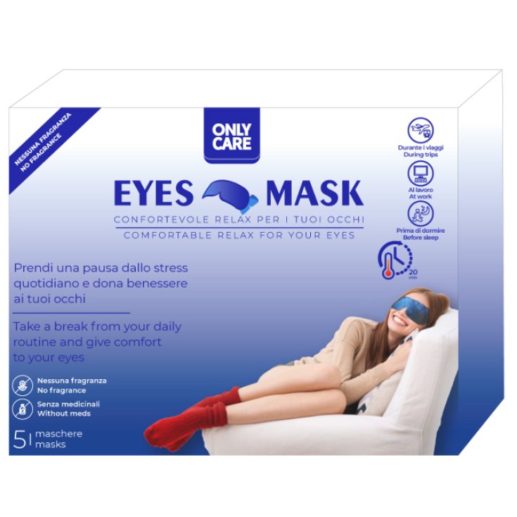Only Care Steam Eye Mask 5 Pezzi