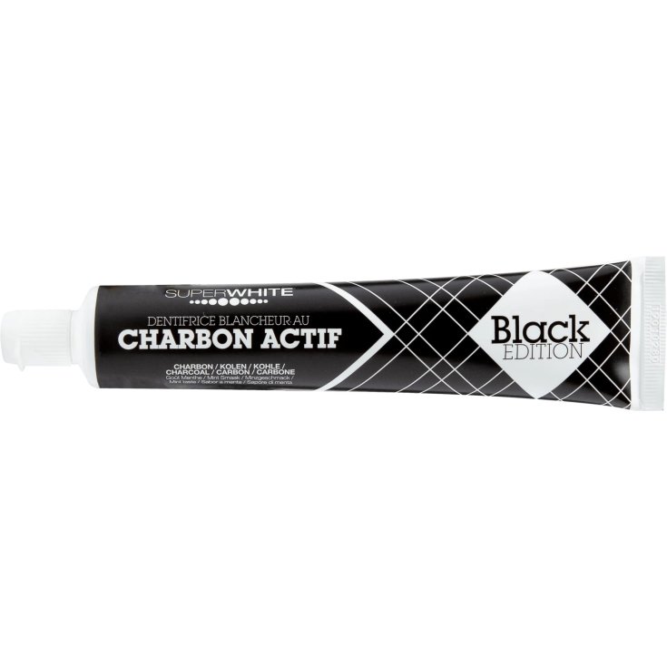 Dentifricio Al Carbone Attivo Black Edition SuperWhite 15ml