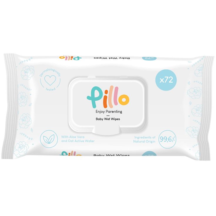 Salviettine Enjoy Parenting Pillo 72 Pezzi