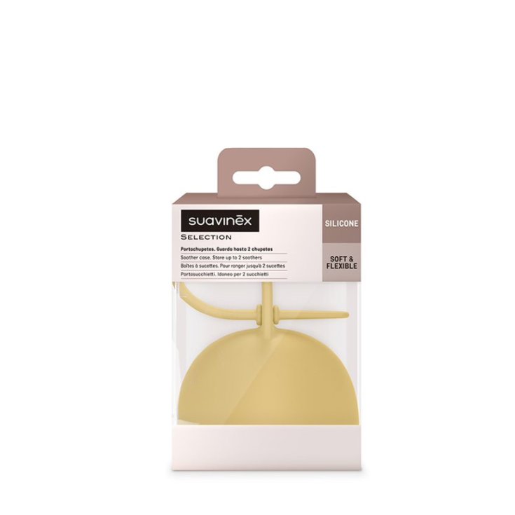 Selection Colour Essence Portasucchietto In Silicone Mango Suavinex 1 Pezzo