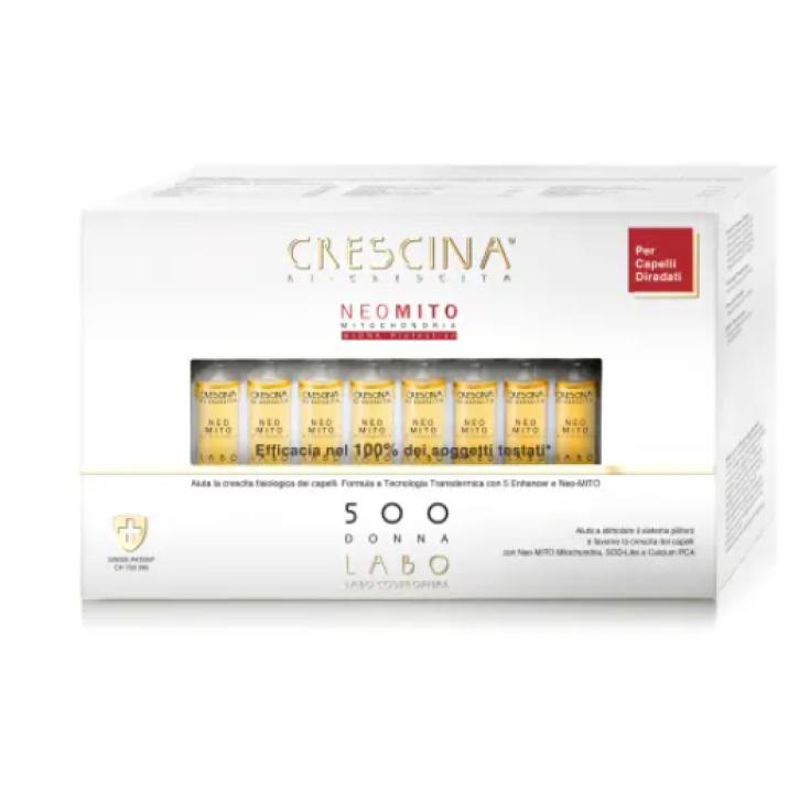 Crescina NeoMito Ri-Crescita 500 Donna TC Labo 20+20x3,5ml