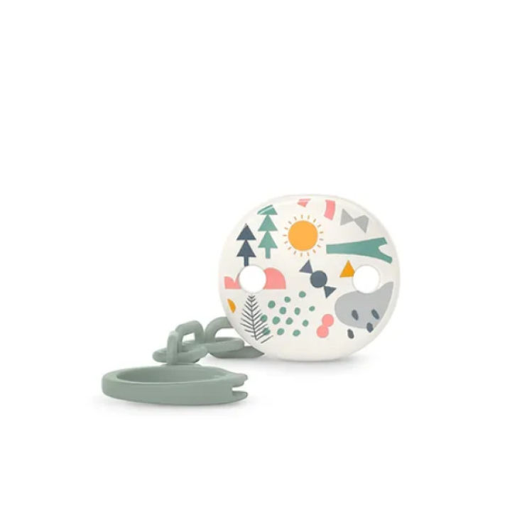 Clip Portaciuccio Walk In The Park Ovale Verde Suavinex 1 Pezzo
