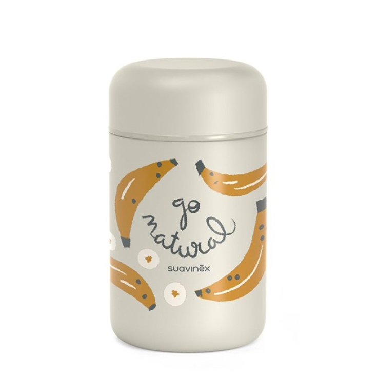 Go Natural Portapappa Termico Banana Suavinex 400ml