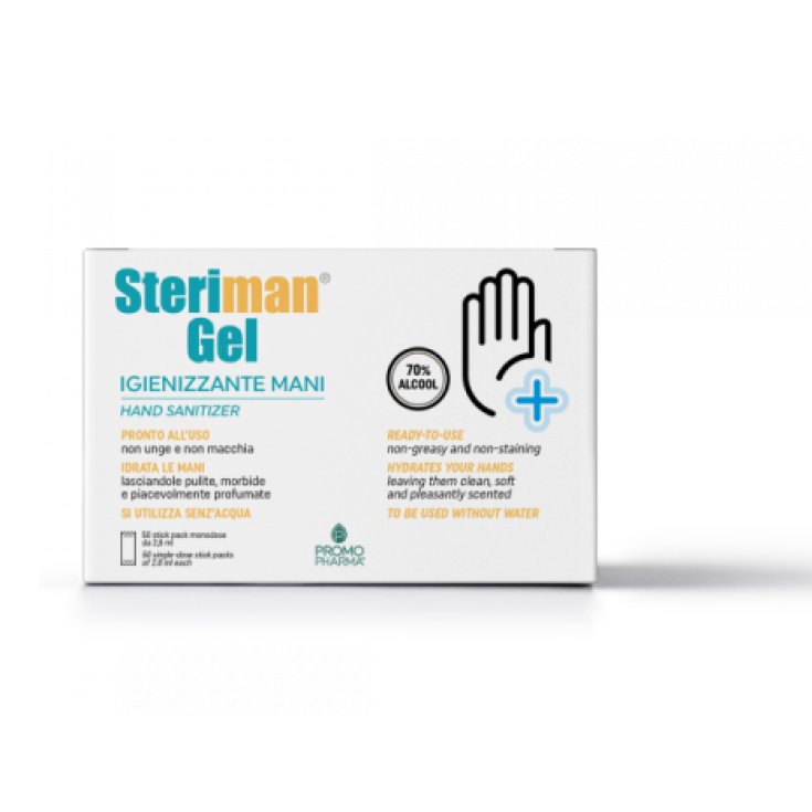 Steriman&reg; Gel 70 Igienizzante Mani PROMOPHARMA&reg; 50 Stick