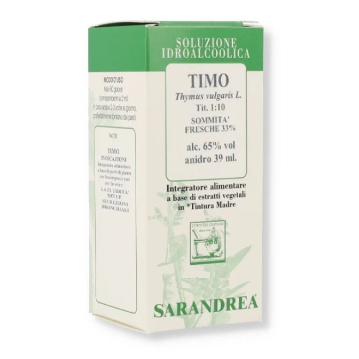 Timo Soluzione Idroalcolica Sarandrea 100ml