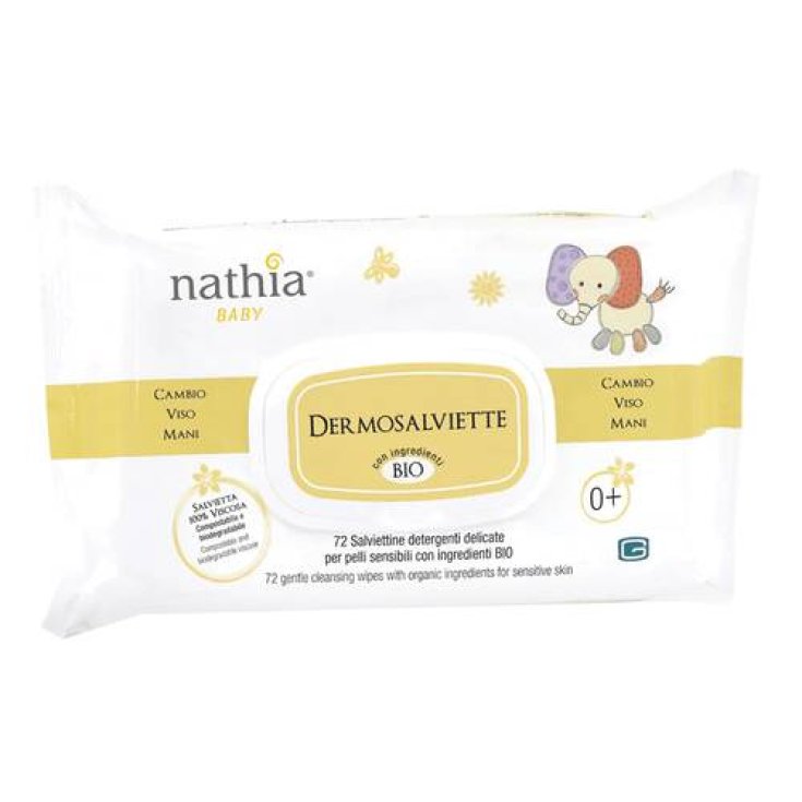 Dermosalviette Nathia 72 Pezzi