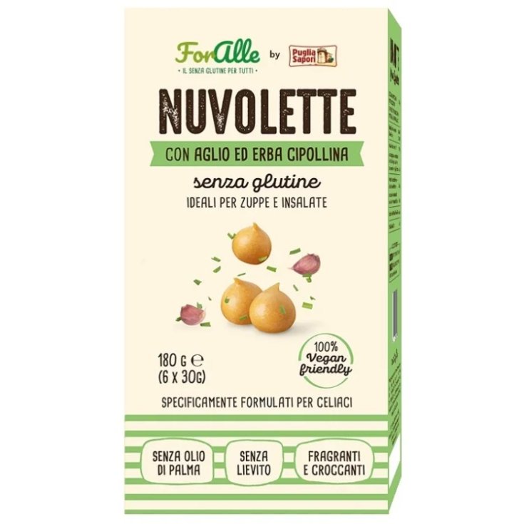 Nuvolette Aglio & Erba Cipollina ForAlle 180g