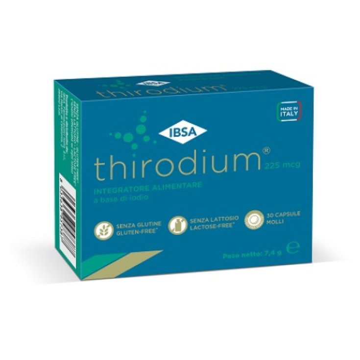 Thirodium 225 mcg IBSA 30 Capsule Molli