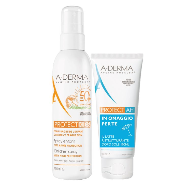 Latte Solare Bambini SPF50+ + Latte Doposole A&bull;Derma