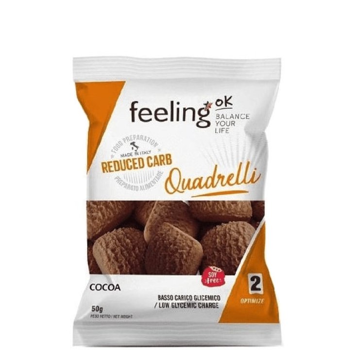 Quadrelli al Cacao&nbsp;Optimize Feeling Ok 50g