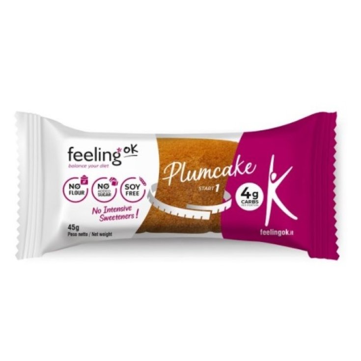 Plumcake Mandorla Start Feeling Ok 45g
