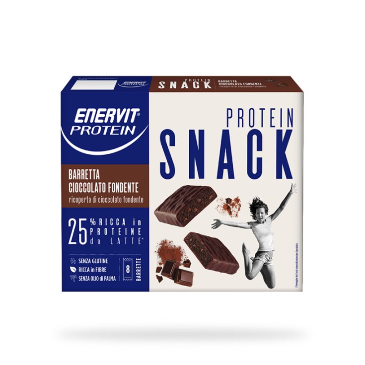 Protein Snack Fondente Low Sugar Enervit 8 x 27g