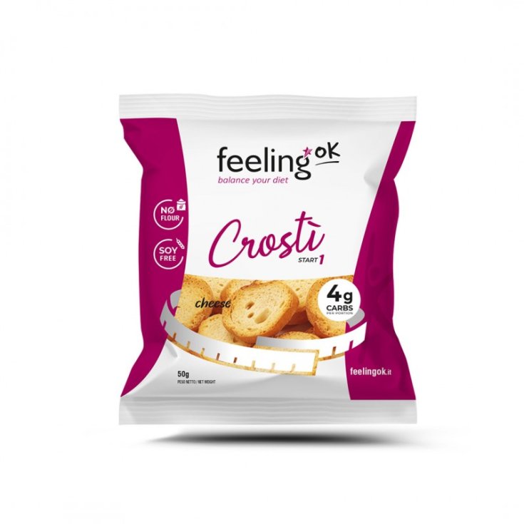 Crost&igrave; al Formaggio&nbsp;Start Feeling Ok 50g