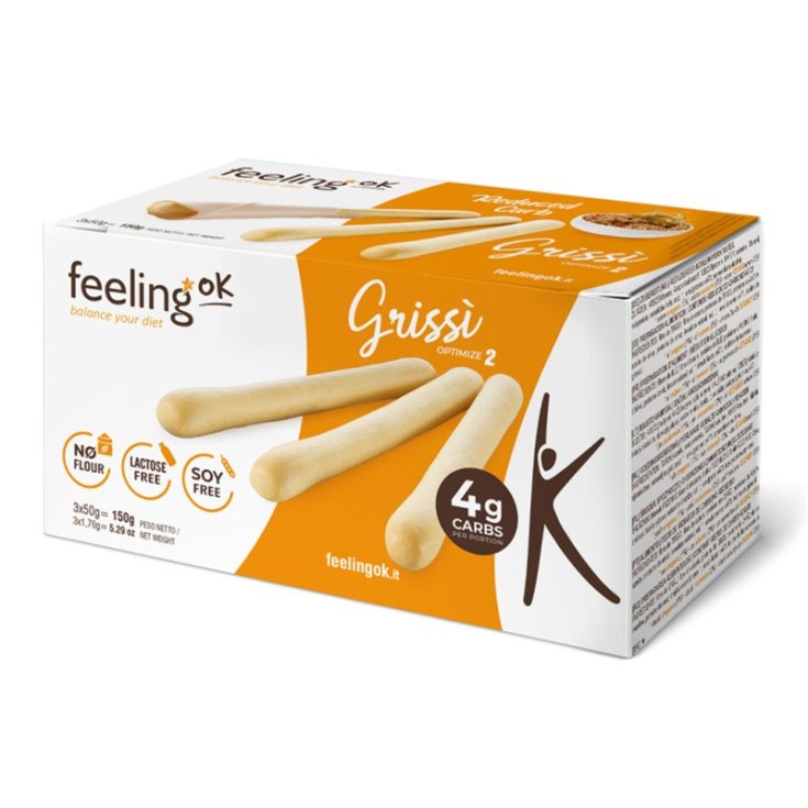 Grissino Natural&nbsp;Optimize Feeling Ok 150g
