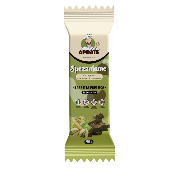 BARRETTA PROTEICA Pistacchio e Cioccolato 40G