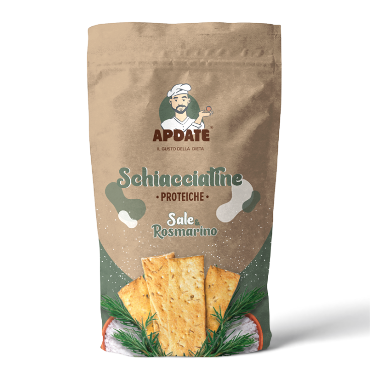 Schiacciatine Proteiche Sale e Rosmarino 150g
