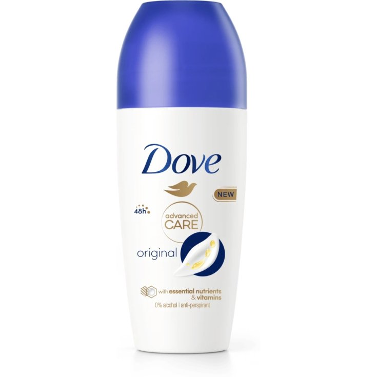 Deodorante Roll-On Original&nbsp;Advanced Care 0% Dove 50ml