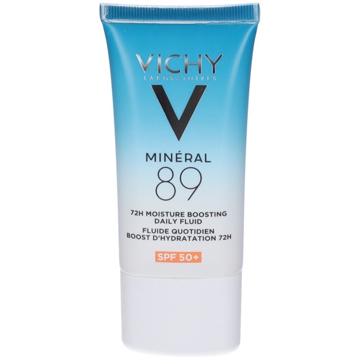 Vichy Min&eacute;ral 89 Fluido Quotidiano Booster di Idratazione 72H SPF 50+ con Acido Ialuronico 50ml