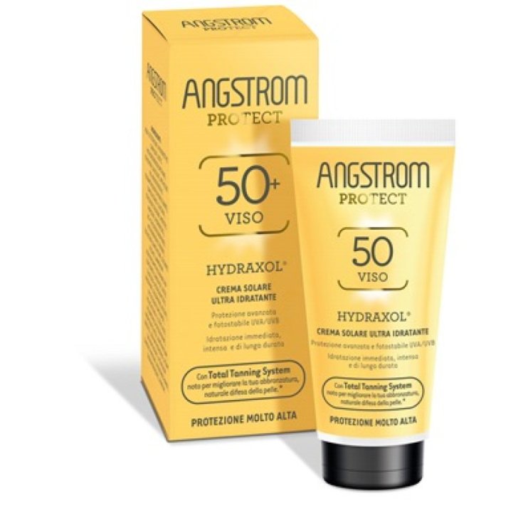Hydraxol Crema Solare Viso SPF50+ Ultra Idratante Angstrom 50ml