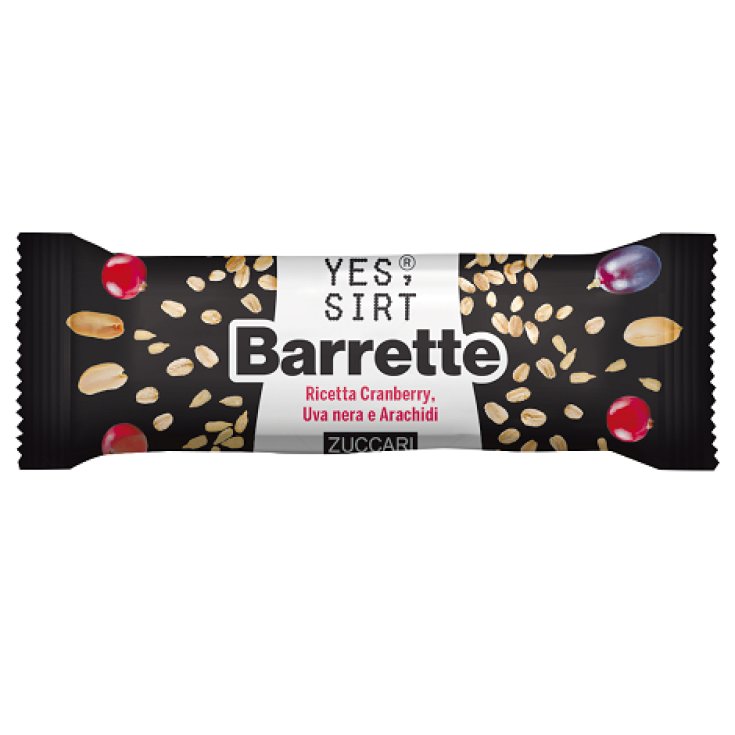 Barretta Cranberry Uva Arachidi&nbsp;YES SIRT 25g