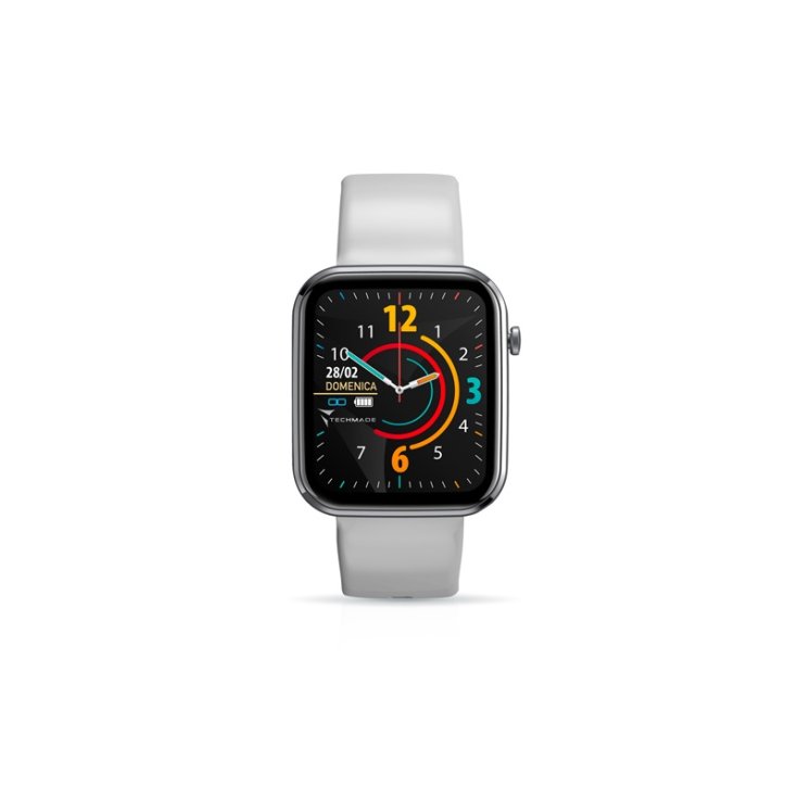 HAVA Full Silver Smatwatch Techmade