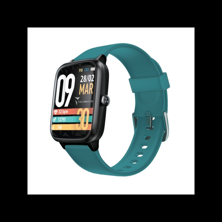 MOVE Petrol/Black&nbsp;Smartwatch Techmade
