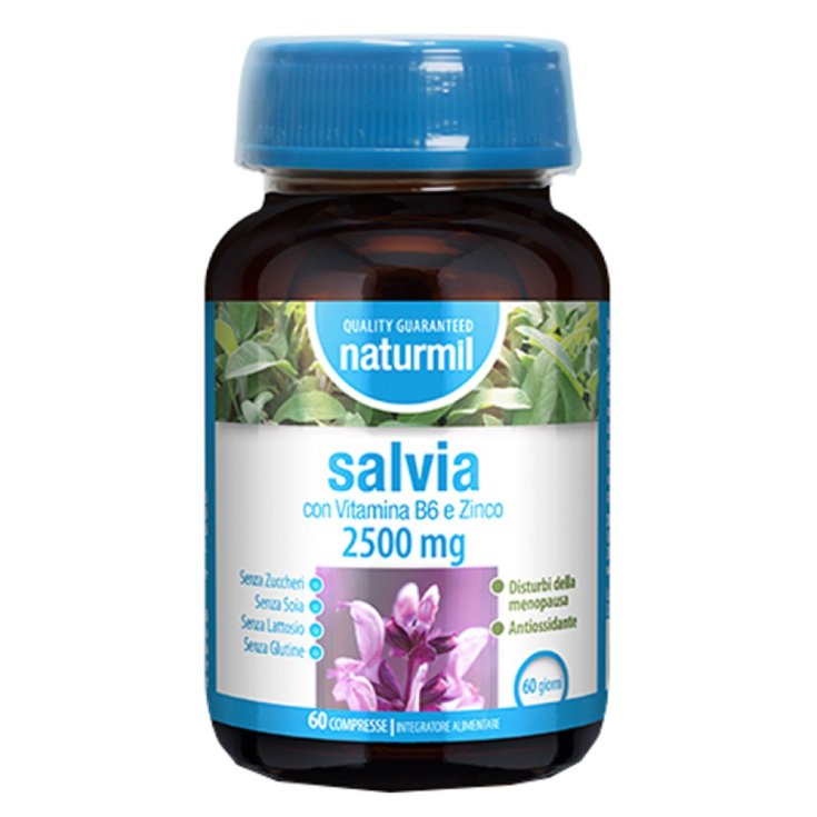 Salvia 2500mg Naturmil 60 Compresse