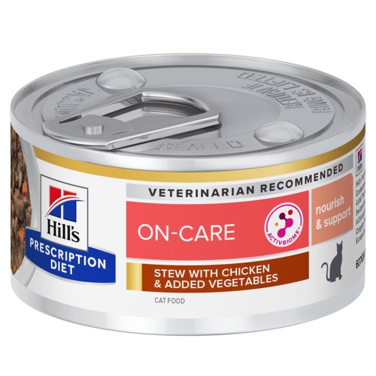 Spezzatino per Gatti Pollo e Verdure ON-Care&nbsp;PD&nbsp;Hill's 82g