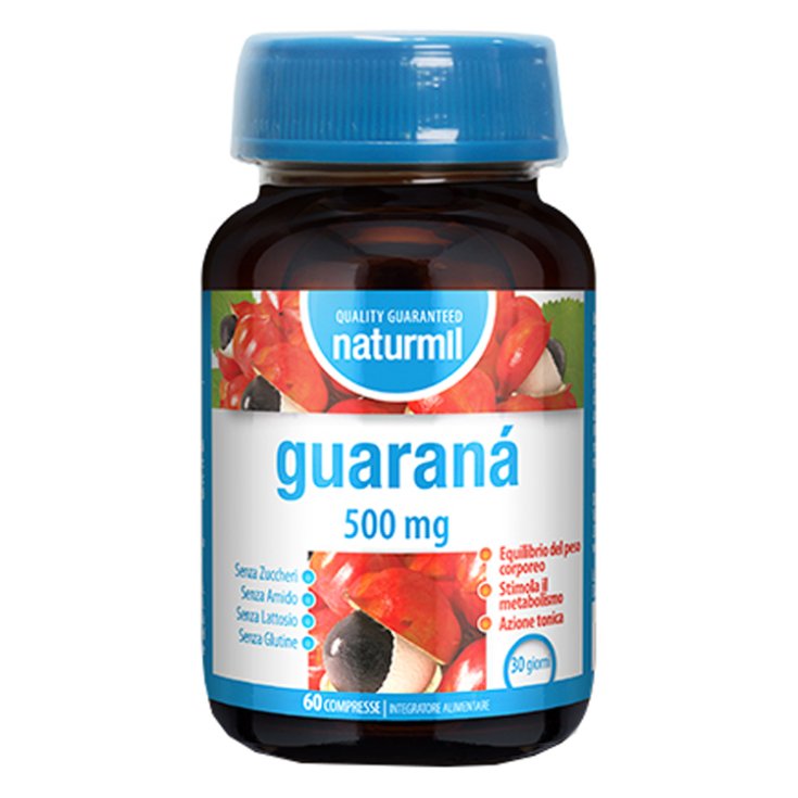Guaran&agrave; 500mg Naturmil 120 Compresse
