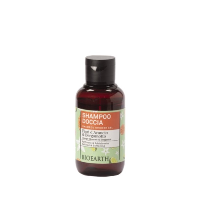 Shampoo Doccia&nbsp;Fiori d'Arancio & Bergamotto Bioearth 100ml