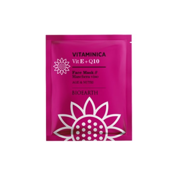 Maschera Viso Vit.E&nbsp;+ Q10 Vitaminica Bioearth 15ml